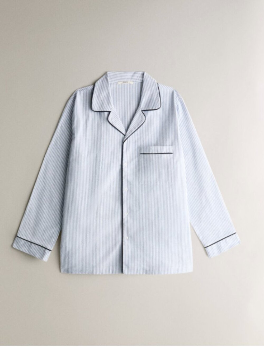 Zara Home|   STRIPED FLANNEL PAJAMA SET